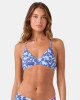 ROXY TROPIC DRIFT ATHLETIC TRIANGLE BIKINI TOP