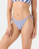 ROXY STRIPE OUT REVERSIBLE TIE SIDE CHEEKY BIKINI BOTTOM