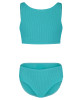 ROXY GIRL'S CRINKLE TEXTURE BIKINI SET 7-16