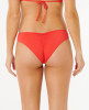 RIP CURL CLASSIC SURF CHEEKY COVERAGE BIKINI BOTTOM - RED