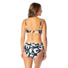 JANTZEN FLORAL OUTLINE VERA SURPLICE BRA TOP
