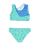 FEATHER 4 AROOW SUMMER SUN REVERSIBLE BIKINI - AQUA CRYSTAL (8-12)