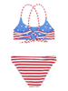 FEATHER 4 ARROW WAVERLY REVERSIBLE BIKINI - TRUE RED (6-12)