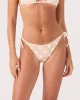 ROXY PUKA DOTS TIE SIDE CHEEKY BIKINI BOTTOM