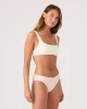 ROXY PUKA DOTS HIPSTER FULL BIKINI BOTTOM