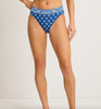 TOMMY BAHAMA NOBLE PINEAPPLE REVERSIBLE HIGH-WAIST BIKINI BOTTOM