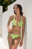 LA BLANCA SERENE PALM HALTER TRIANGLE BIKINI TOP
