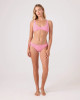 ROXY GOOD VIBES HIPSTER LACE FULL COVERAGE BIKINI BOTTOM