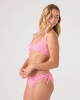 ROXY GOOD VIBES HIPSTER LACE FULL COVERAGE BIKINI BOTTOM