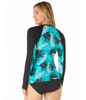 BEACH HOUSE AVA RASHGUARD - HIGH TIDE FERN