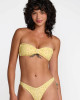 RVCA AMALFI CINCH BANDEAU BIKINI TOP