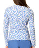 RAISINS DAISY DREAMER FRONT ZIP RASHGUARD