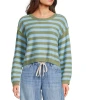 ROXY SWELL SEASON STRIPE SWEATER