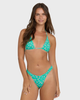 BILLABONG SHIP WRECKED MULTI TRIANGLE BIKINI TOP