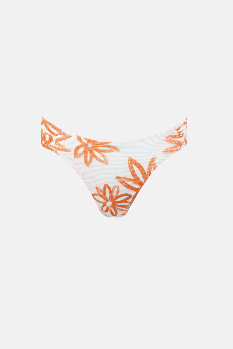 RHYTHM SANCTUARY FLORAL SOFT SIDE HOLIDAY BIKINI BOTTOM - Birthday