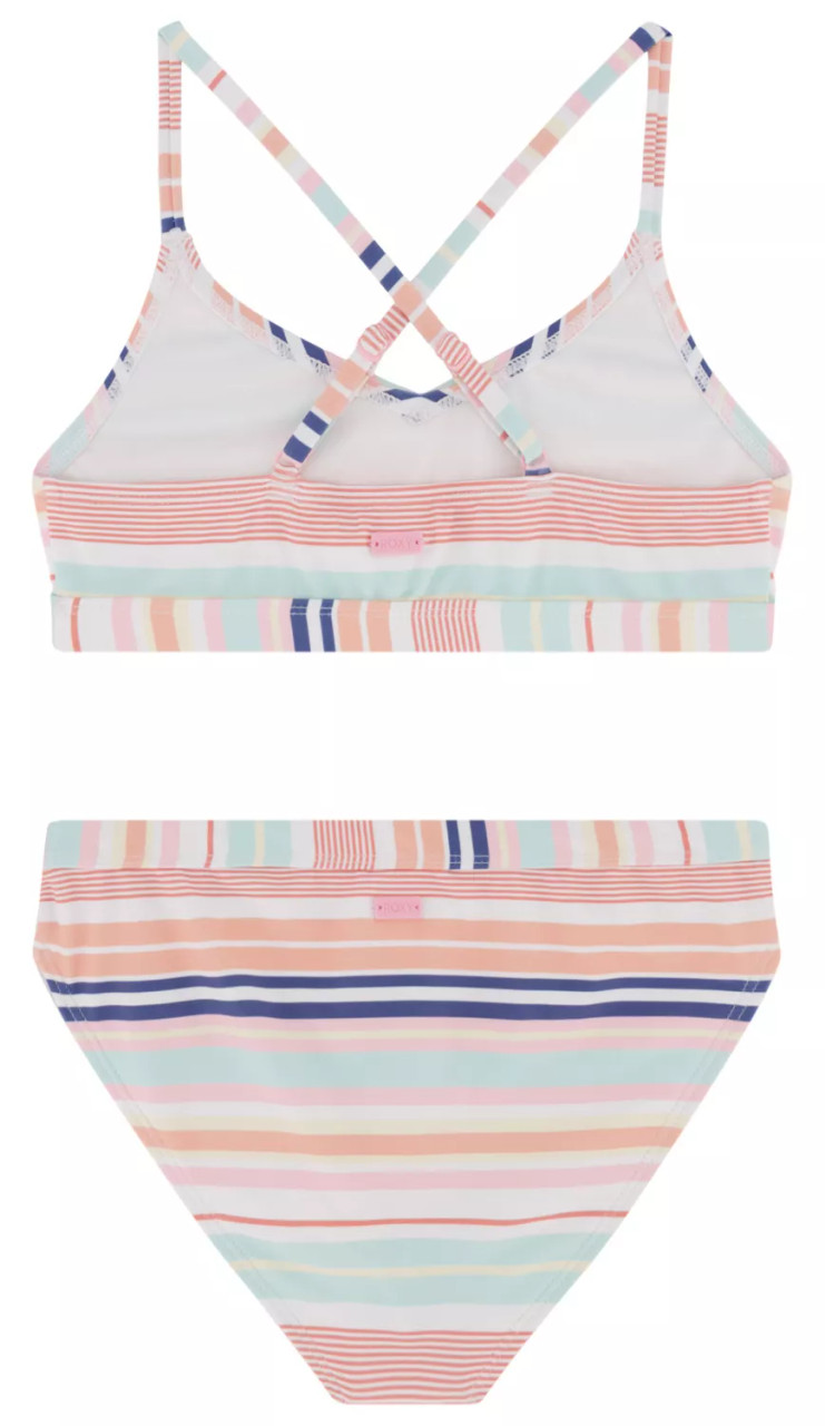 ROXY GIRLS' CABANA BAY BIKINI SET 7-16 - Birthday Suits