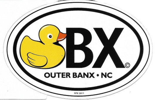 OBX DUCK STICKER
