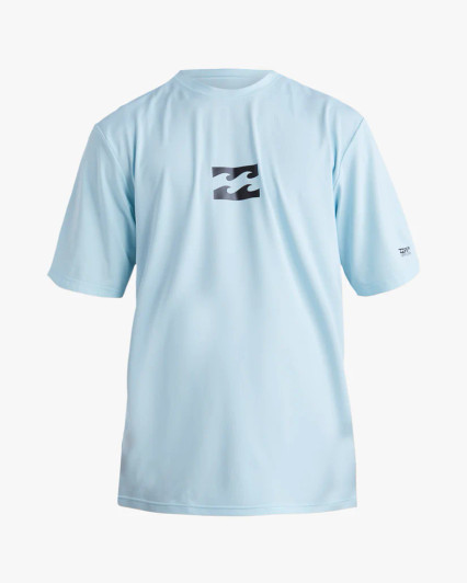 BILLABONG BOY'S ALL DAY WAVE SHORT SLEEVE RASHGUARD