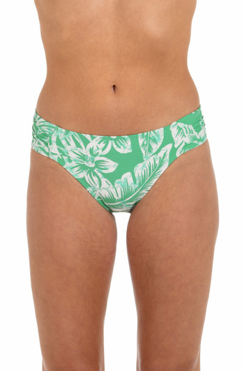 LA BLANCA BATIKI BALINESE SIDE SHIRRED HIPSTER BOTTOM