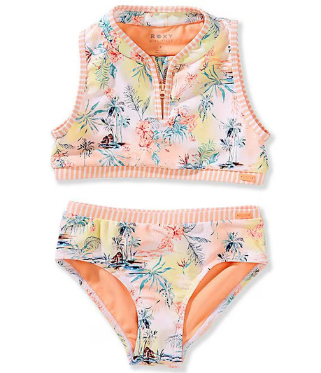 ROXY GIRLS' NORTH SHORE BIKINI SET 7-16
