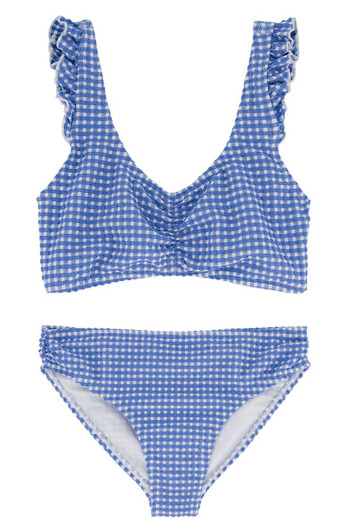 ROXY GIRLS' CHECK ME OUT BIKINI SET 7-16