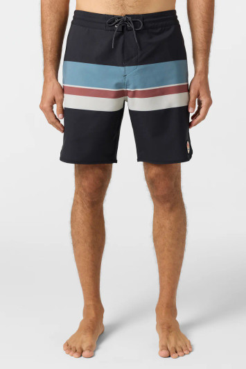 O'NEILL CRUZER STRIPE SCALLOP 18" BOARDSHORT