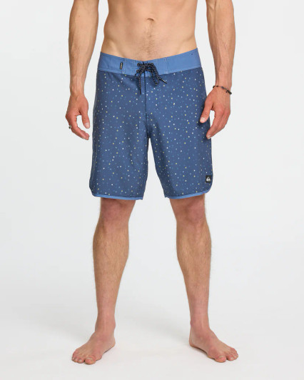 QUIKSILVER SURFSILK SCALLOP 19" BOARDSHORT - AMERICAN NAVY