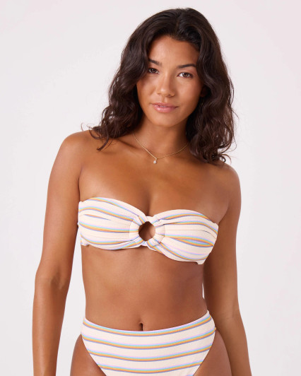 ROXY GO MY WAY RING BANDEAU BIKINI TOP