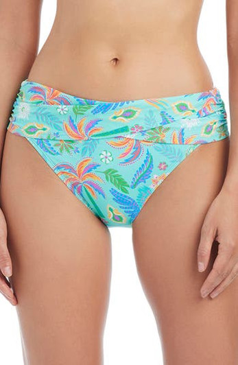 BLEU BY ROD BEATTIE SUMMER SOLSTICE SARONG HIPSTER BIKINI BOTTOM