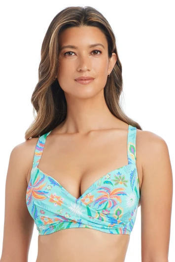 BLEU BY ROD BEATTIE SUMMER SOLSTICE UNDERWIRE BIKINI TOP (D-DD)