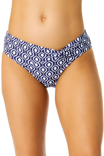 ANNE COLE AZZURA GEO TWIST FRONT BOTTOM