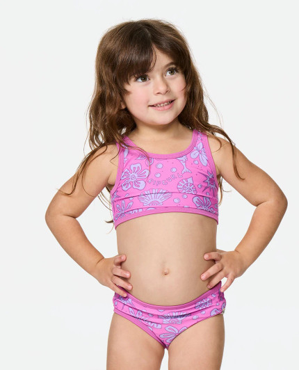 RIP CURL GIRLS SUNSHINE CLUB BIKINI SET 1/2-7/8