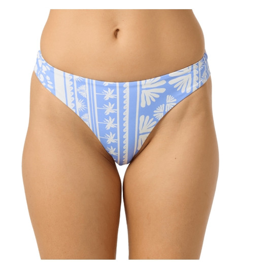 O'NEILL SURF ABSTRACT COMBER MID RISE BIKINI BOTTOM