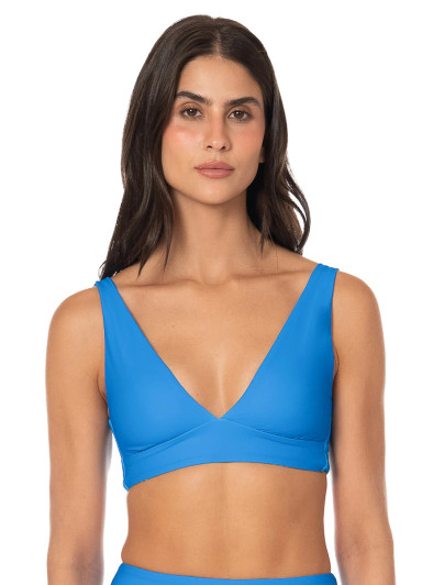 MAAJI BLUE ALLURE BIKINI TOP
