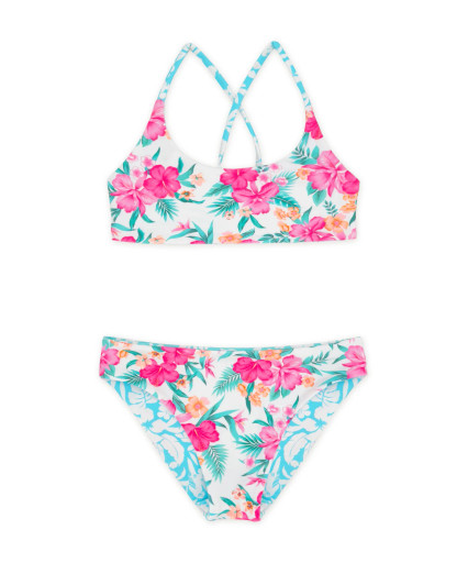 FEATHER 4 ARROW WAVERLY REVERSIBLE BIKINI - MULTI (8-12)