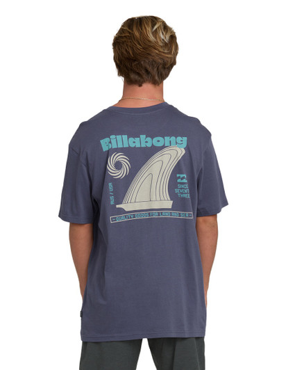 BILLABONG SINGLE FIN PREMIUM SHORT SLEEVE T-SHIRT