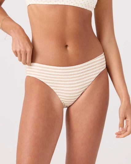 ROXY PUKA DOTS HIPSTER FULL BIKINI BOTTOM