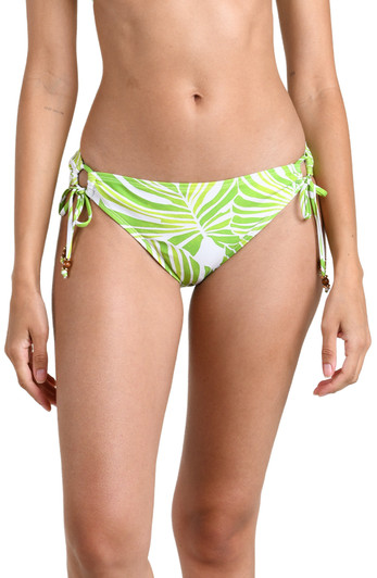 LA BLANCA SERENE PALM TIE SIDE BIKINI BOTTOM