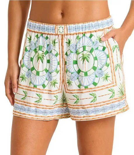 TOMMY BAHAMA POOLSIDE PALMS PULL ON SHORT
