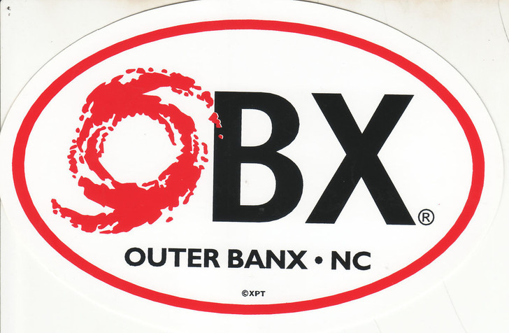 Birthday Suits OBX Hurricane Sticker