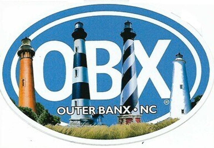 OBX Lighthouse Sticker