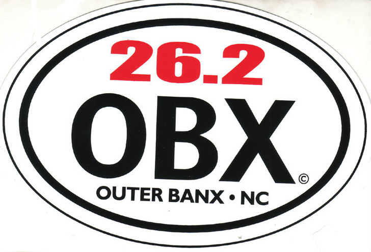 Birthday Suits OBX Marathon Sticker