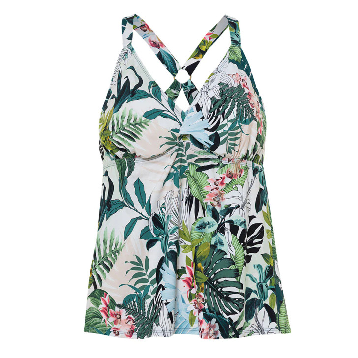 JANTZEN JZ21250T D/DD TANKINI TOP – Serena's Ladies Wear