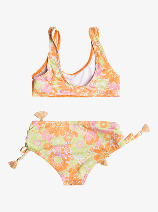 ROXY GIRL'S HAPPINESS FEELING BRALETTE BIKINI SET 2-6