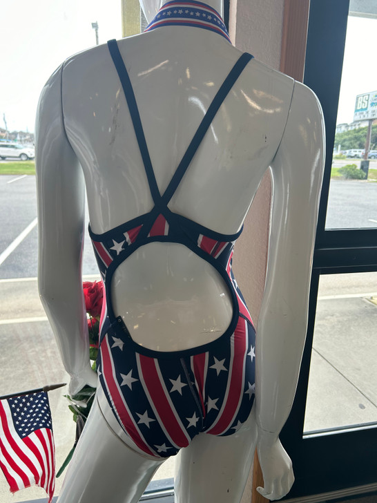 SPEEDO STARS & BARS FLYBACK ONE PIECE