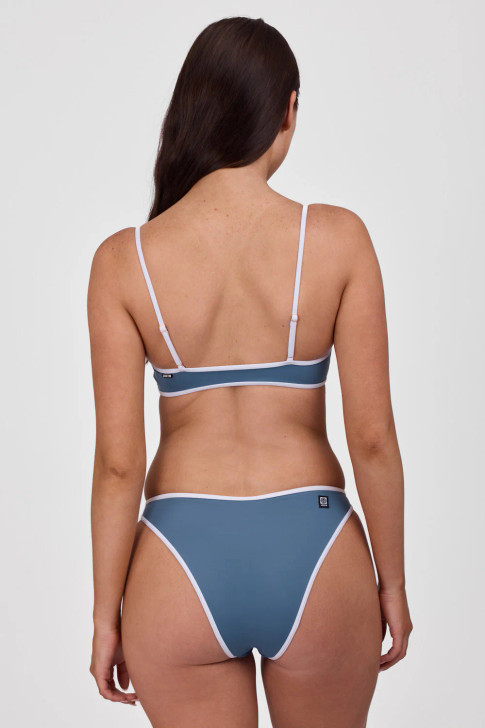 JOLYN DINA BIKINI BOTTOM - DOLPHINS & WHITE