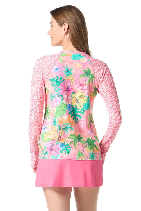 BEACH HOUSE MARY RASHGUARD  - MAI TAI MAGIC