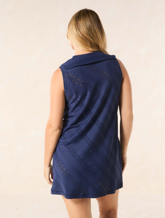 BEACH HOUSE EVA ZIP FRONT COVER UP - SUNBURST CROCHET