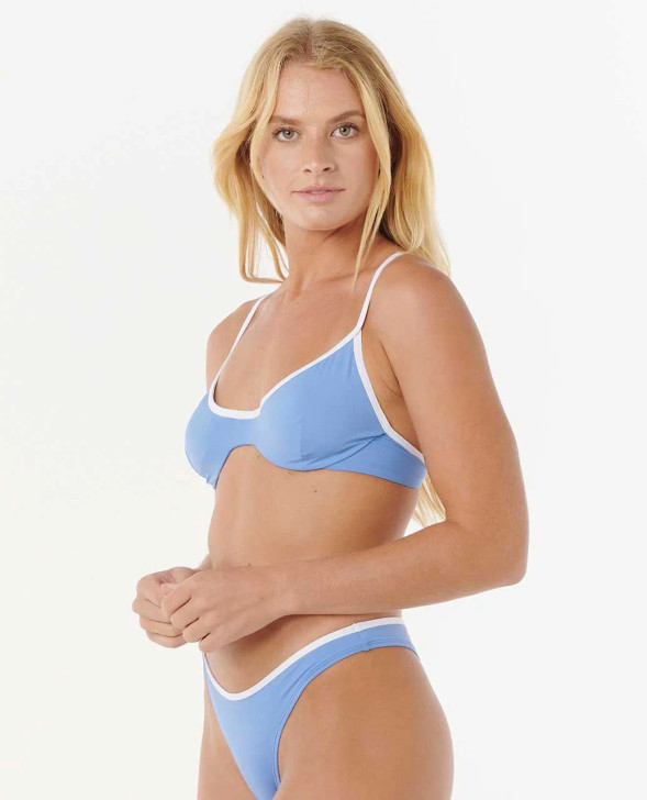 RIP CURL CLASSIC SURF D-DD BIKINI TOP - BLUE