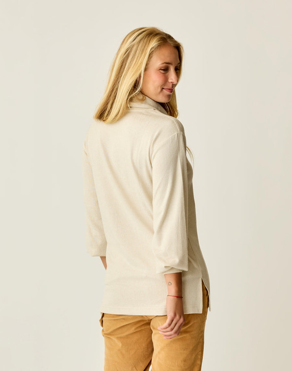 CARVE DESIGNS COVE SUPERSOFT COWL - CEMENT HEATHER